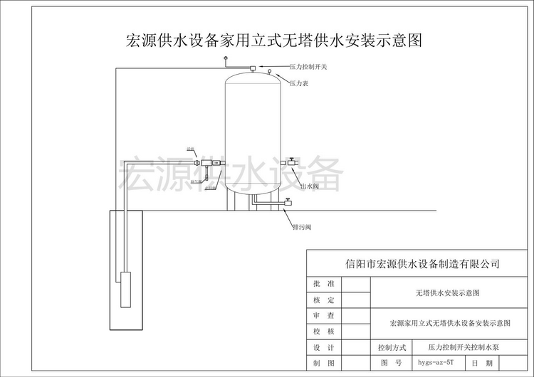 無(wú)塔供水器怎么安裝？